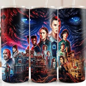 Stranger Things Themed Tumbler